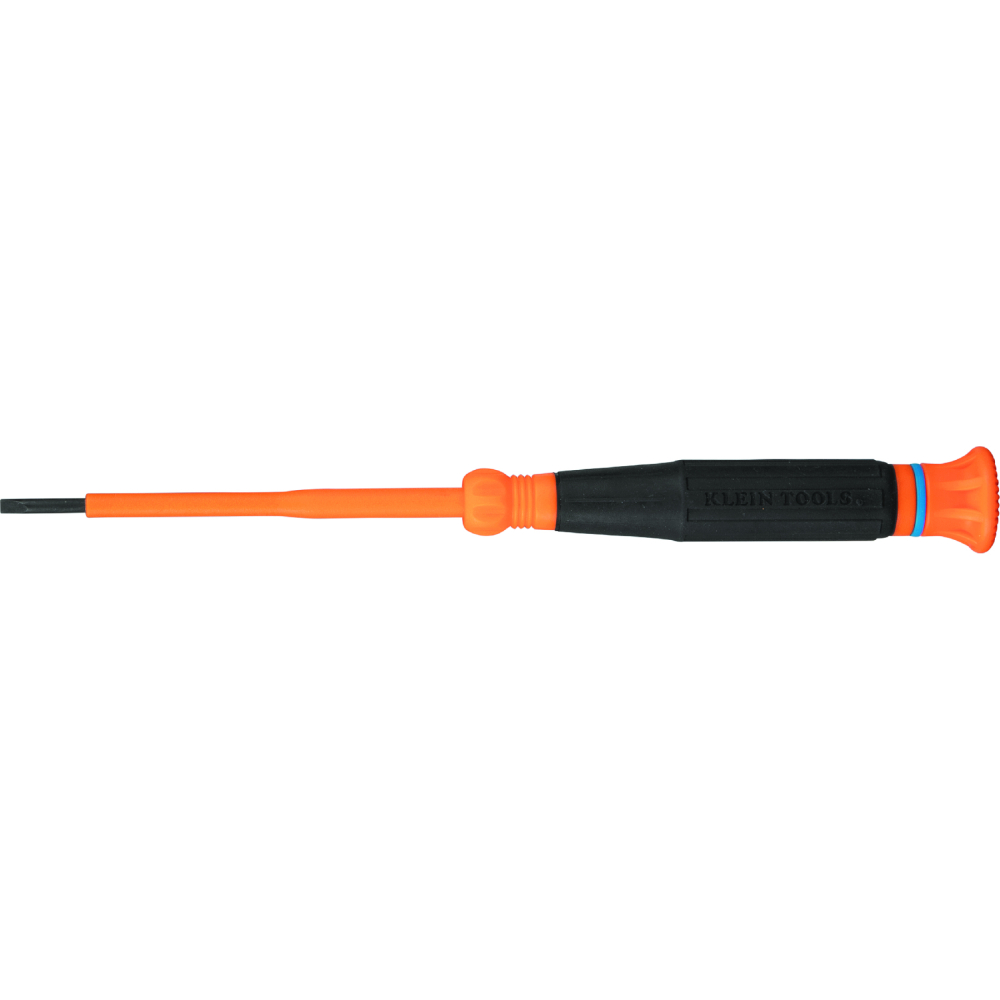 Klein Insulated Precision Screwdriver, 3/32-Inch Slotted, 3-Inch Shank # 6243INS