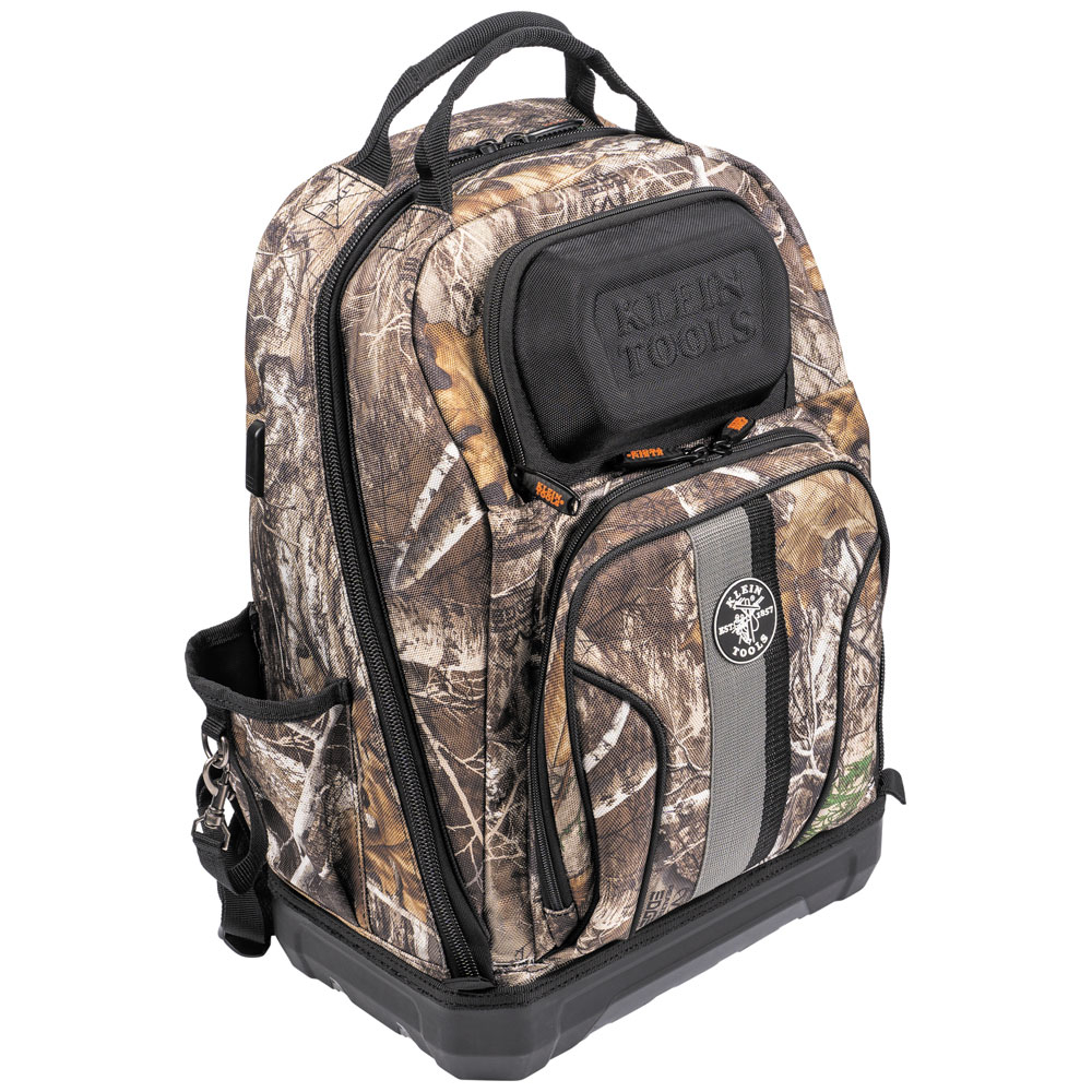 Klein Tradesman Pro XL Tool Bag Backpack, 40 Pockets, Camo # 62800BPCAMO