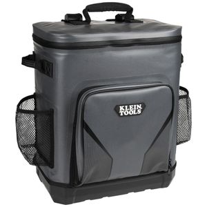 Klein Backpack Cooler, Insulated, 30 Can Capacity # 62810BPCLR