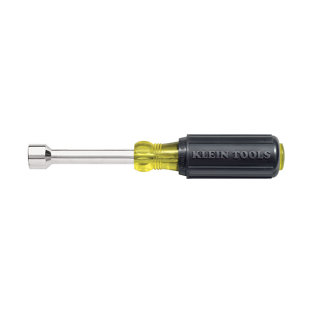 Klein 1/4-Inch Nut Driver 3-Inch Shaft Cushion-Grip # 630-1/4
