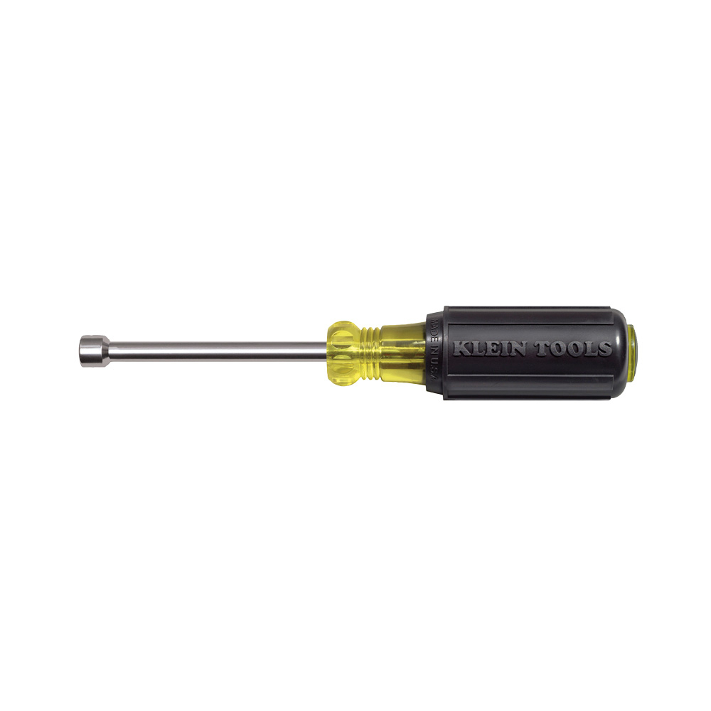 Klein 1/4-Inch Magnetic Tip Nut Driver 3-Inch Shaft # 630-1/4M
