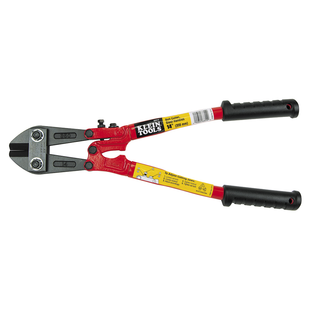Klein Bolt Cutter, Steel Handle, 14-Inch # 63314