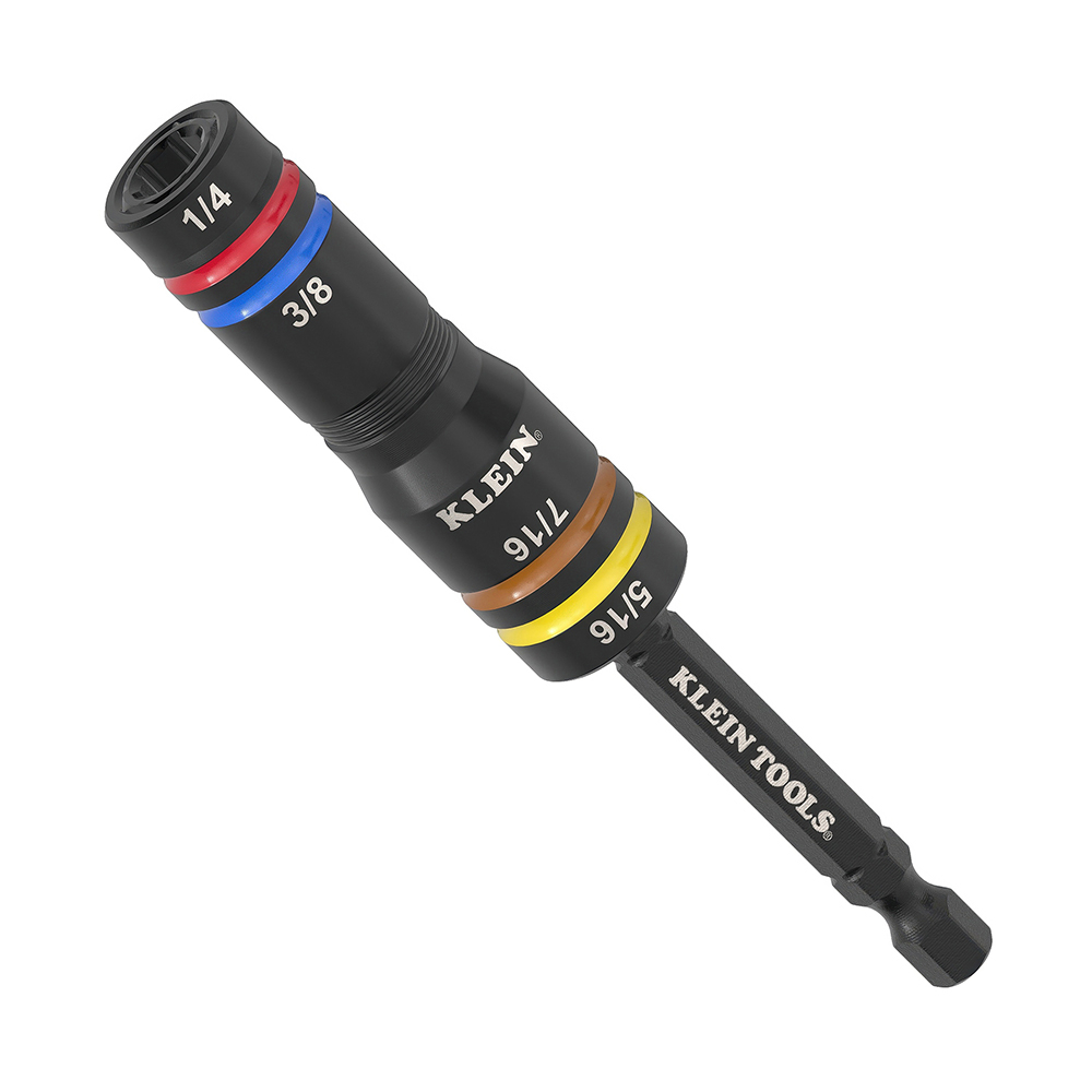 Klein QUAD-4 Heavy-Duty Impact Flip Socket, SAE # 651QS