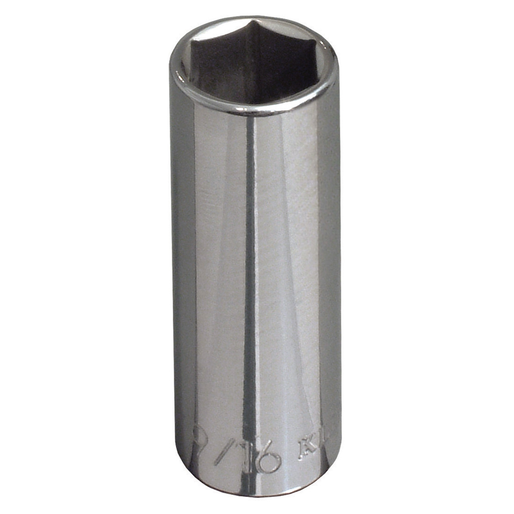 Klein 9/16-Inch Deep 6-Point Socket, 3/8-Inch Drive # 65713