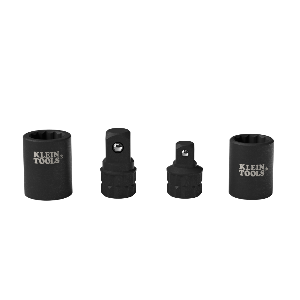 Klein KNECT (M) Impact Socket Wrench Adapter Set # 65KADP