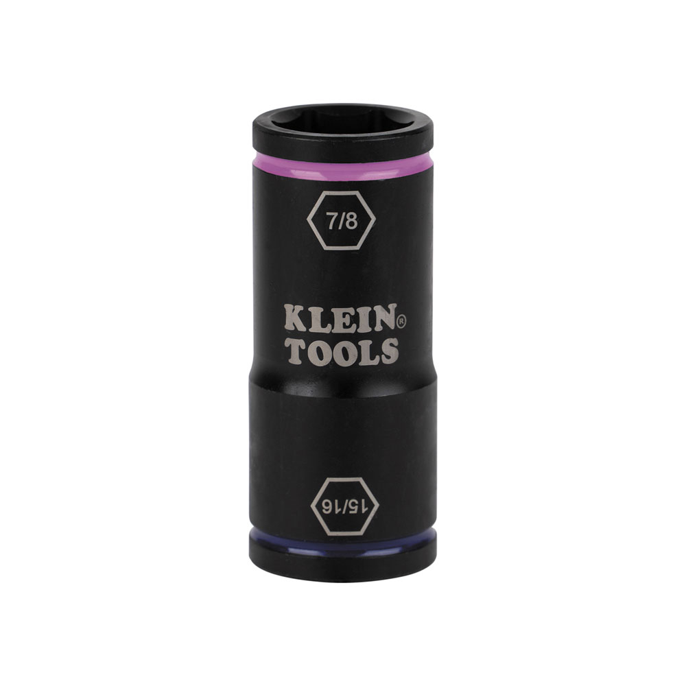 Klein Flip Impact Socket, 15/16 and 7/8-Inch # 66073