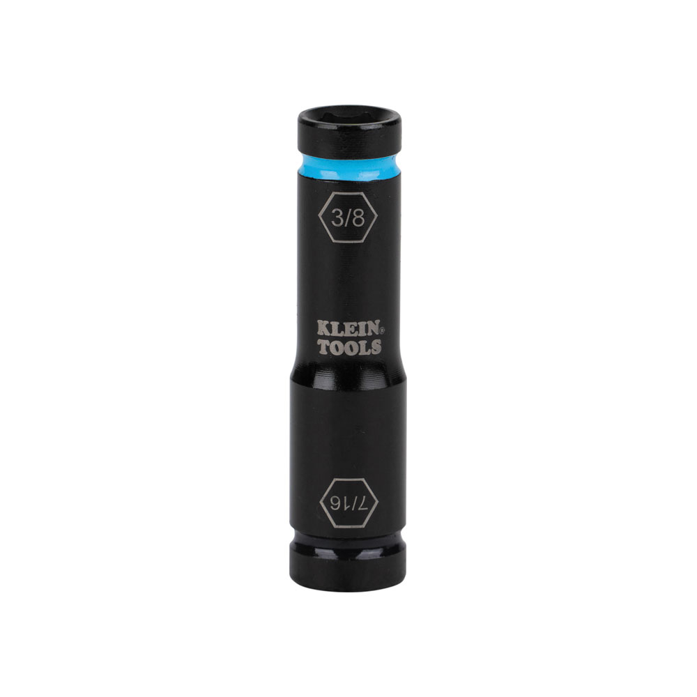 Klein Flip Impact Socket, 7/16 and 3/8-Inch # 66077