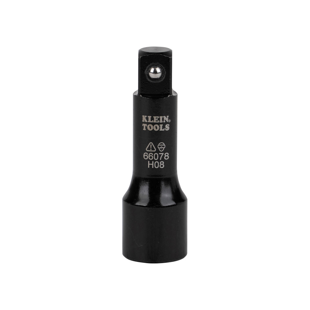 Klein Flip Impact Socket Adapter, Large, 1/2 to 1/2-Inch # 66078