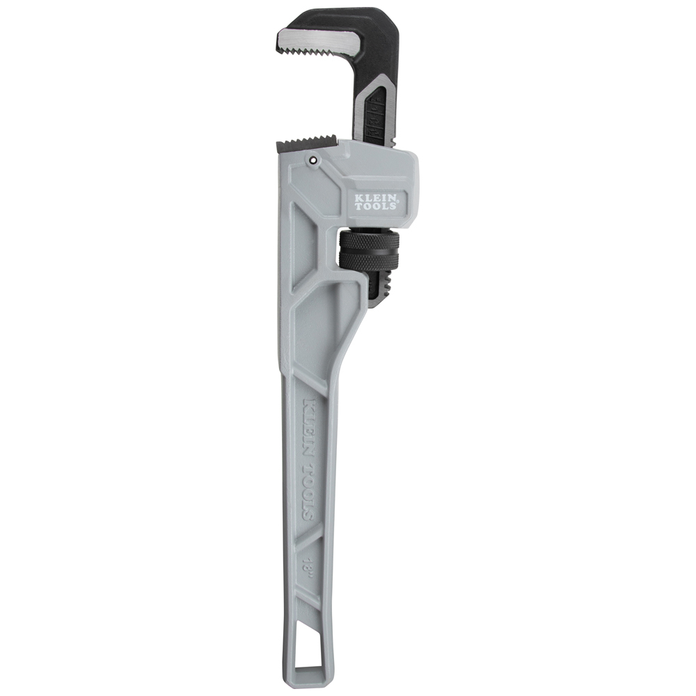 Klein Adjustable Cast Aluminum Pipe Wrench, 18-Inch # 68225