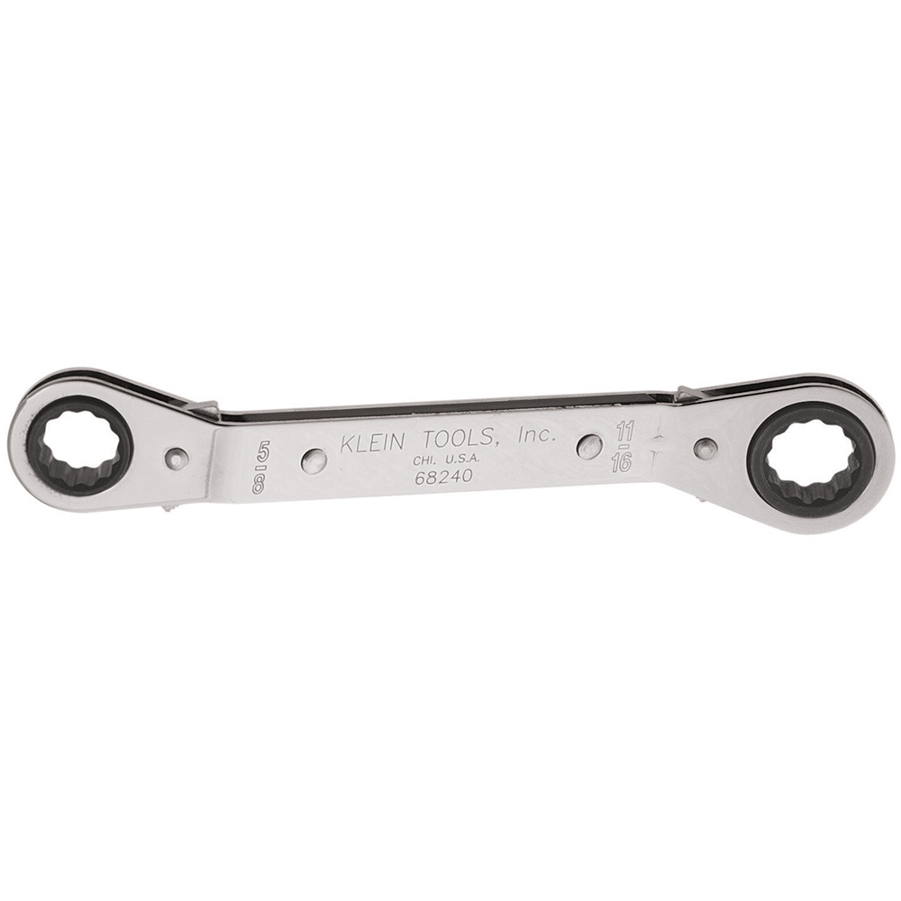 Klein Reversible Ratcheting Box Wrench, 5/8 x 11/16-Inch # 68240