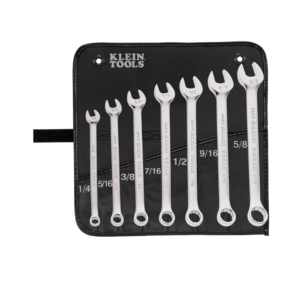 Klein Combination Wrench Set, 7-Piece # 68400