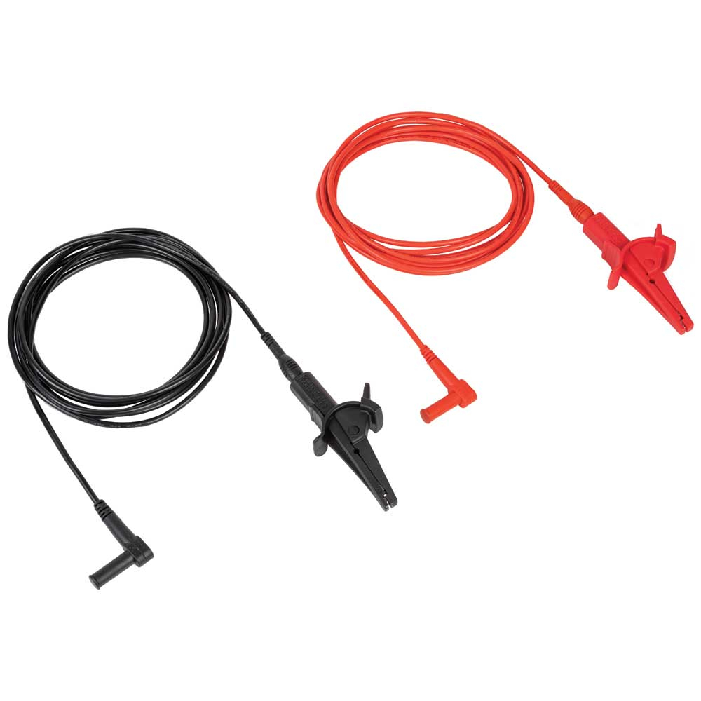 Klein Heavy-Duty Alligator Clip Test Leads, 10-Foot # 69367