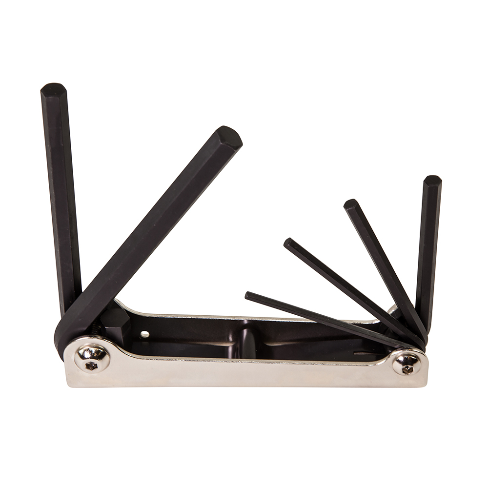 Klein Folding Hex Key Set, 6-Key, Metric Sizes # 70580