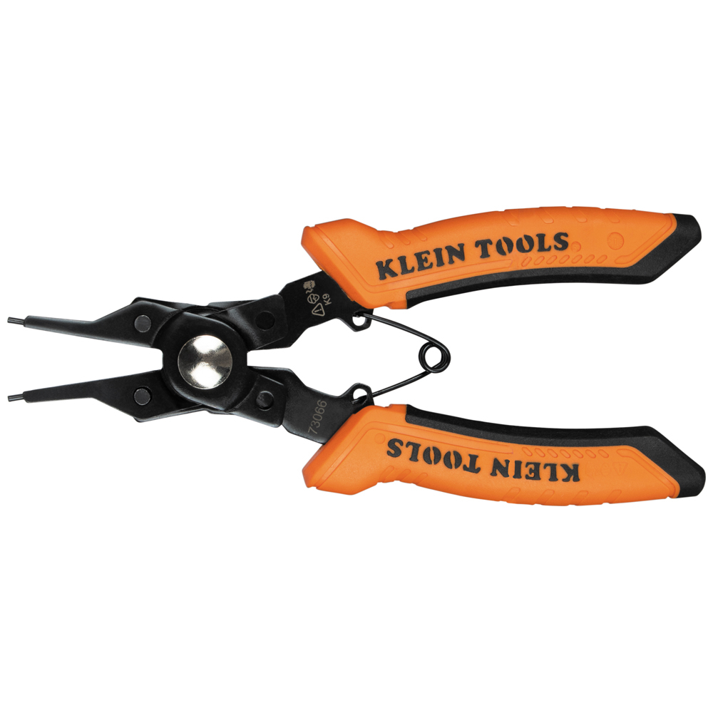 Klein 6-in-1 Interchangeable Snap Ring Pliers # 73066
