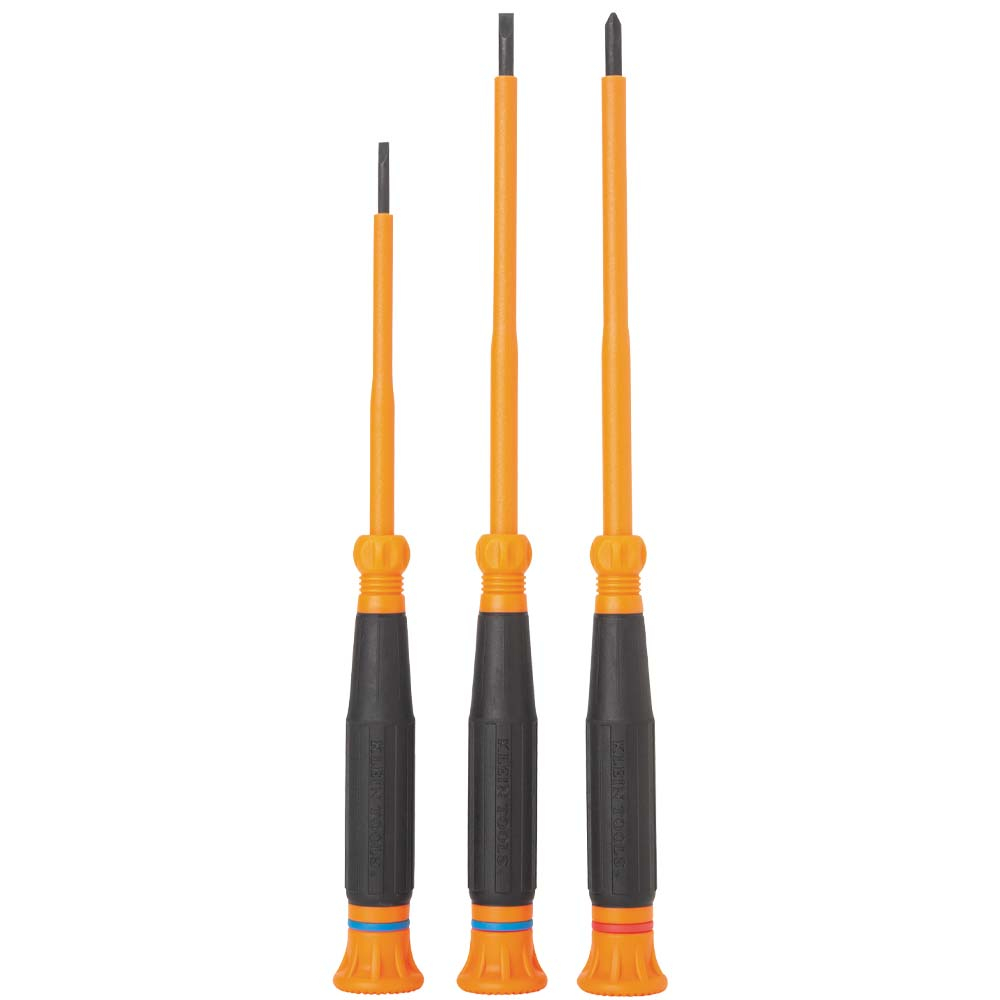 Klein Insulated Precision Screwdriver Set, 3-Piece # 85613INS