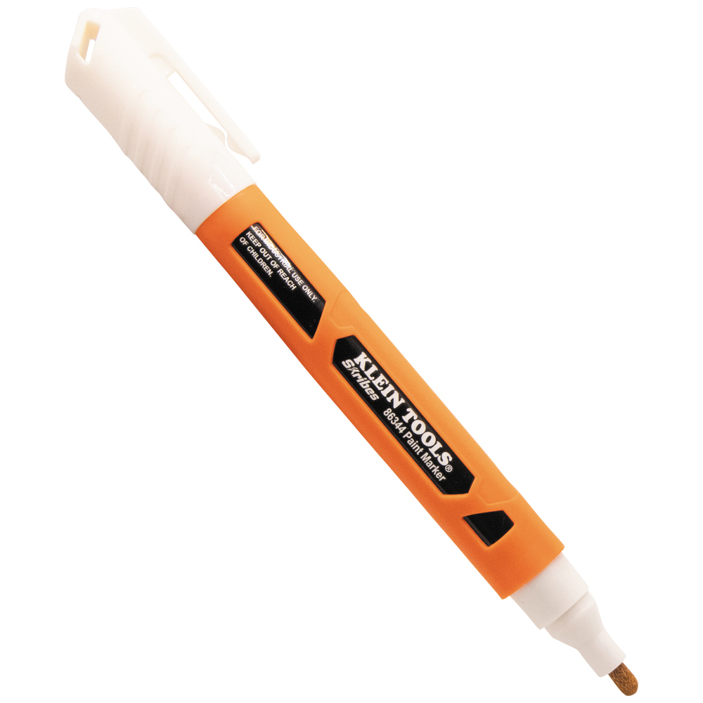 Klein Skribes Paint Marker, White # 86344