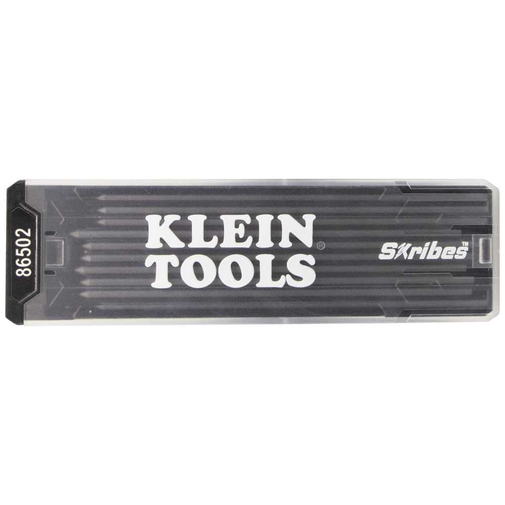 Klein Skribes Replacement Leads, Black, 10-Pack # 86502
