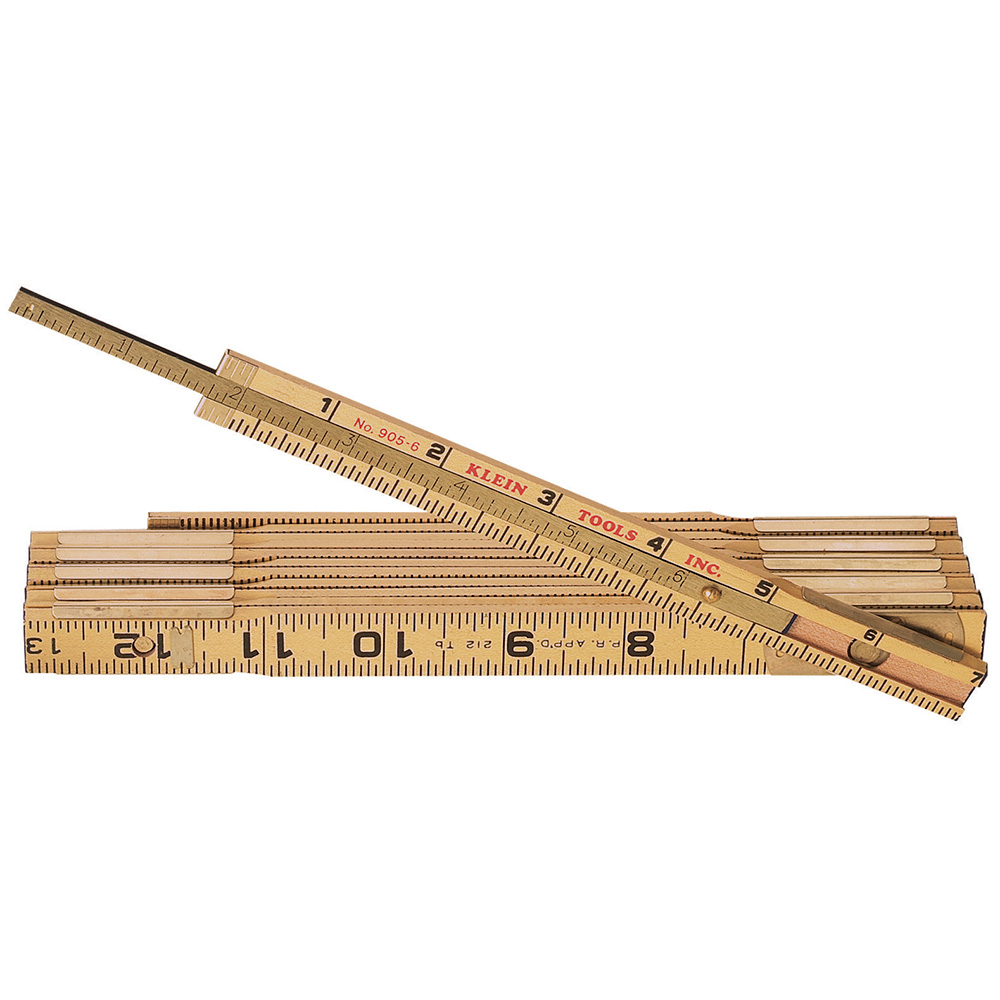 Klein Wood Folding Rule with Extension # 905-6