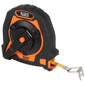 Klein Closed Reel Long Tape Measure, 100-Foot