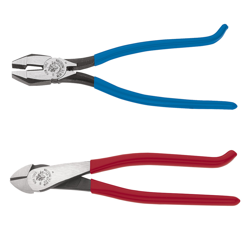 Klein Ironworker's Pliers 2-Piece Kit # 94508