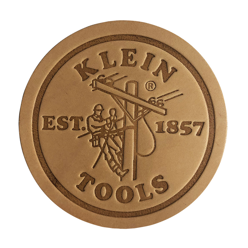 Klein Leather Coasters, Pk 6 # 98028