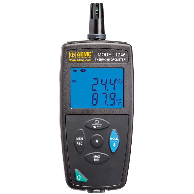 AEMC Instruments Thermo-Hygrometer Datalogger Model 1246 # 1246