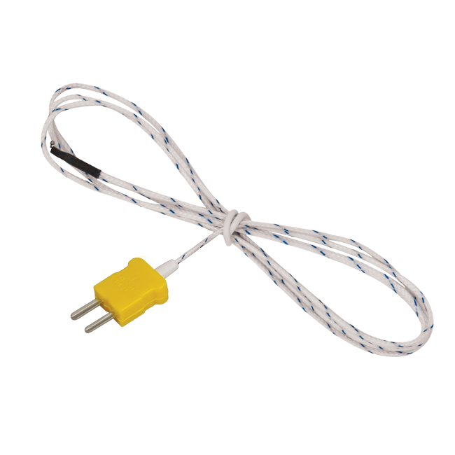 AEMC Instruments Thermocouple - Flexible (1M), K Type, -58° to 480° F (For Use with Models Sl II L642 & CA863) # 2126.47
