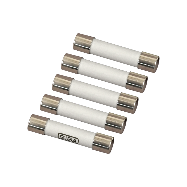 AEMC Instruments Fuse – Set of 5, FF, 12.5A, 500V, 5 x 20mm for Model 6240 # 2129.92