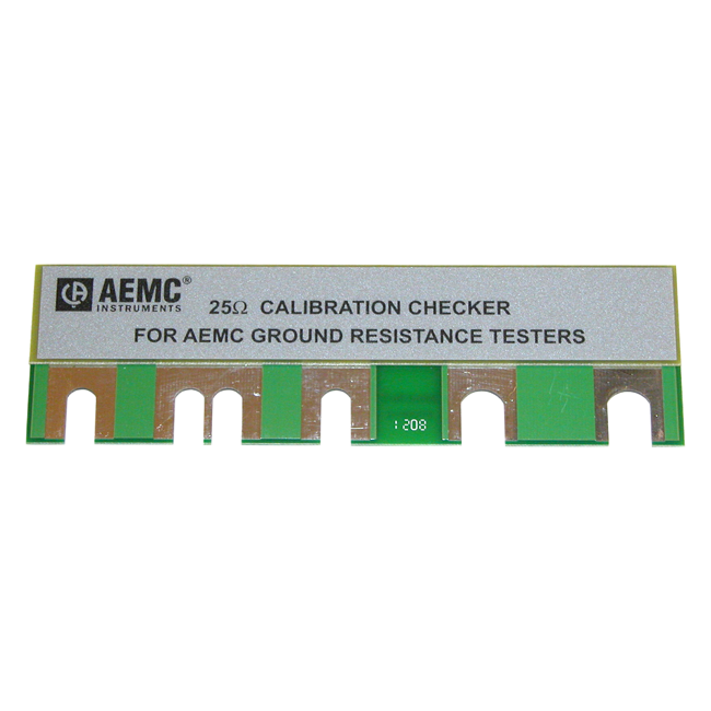 AEMC Instruments Calibration Checker - 25 OHM for Ground Testers for Models 3620, 3640, 4500, 4610, 4620 & 4630 # 2130.59