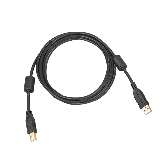 AEMC Instruments Cable – 10 ft USB Type A to Type B for use with Models 8333, 8335, 8336, 8435, 8436, PEL 102,103,105, & 115 {Replacement DTR for Models 8510, 5060, 5070, CA 6116, CA1727, DL913, & DL914} Replaces Cat #2140.46 # 2136.80
