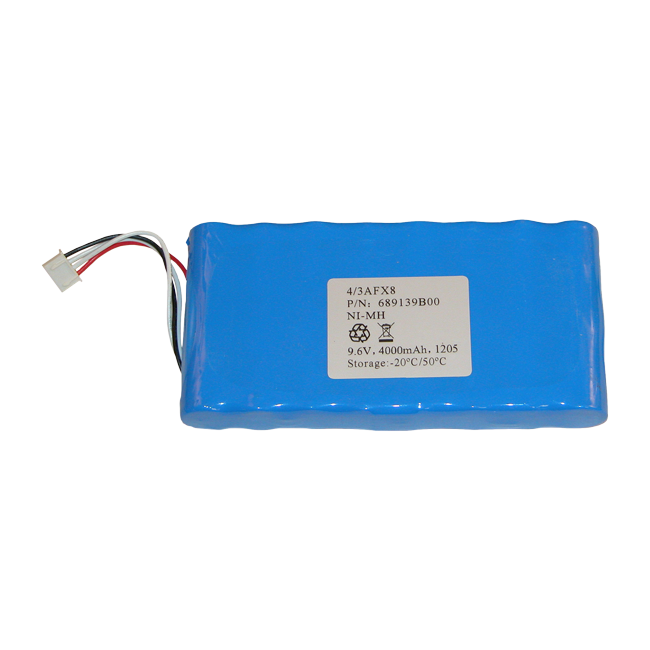AEMC Instruments Battery - Replacement 9.6V NiMH Rechargeable for Models 3945/3945-B, 6550, 6555, 8333, 8335, 8336, 8435, 8436, OX 71XX Series # 2140.19