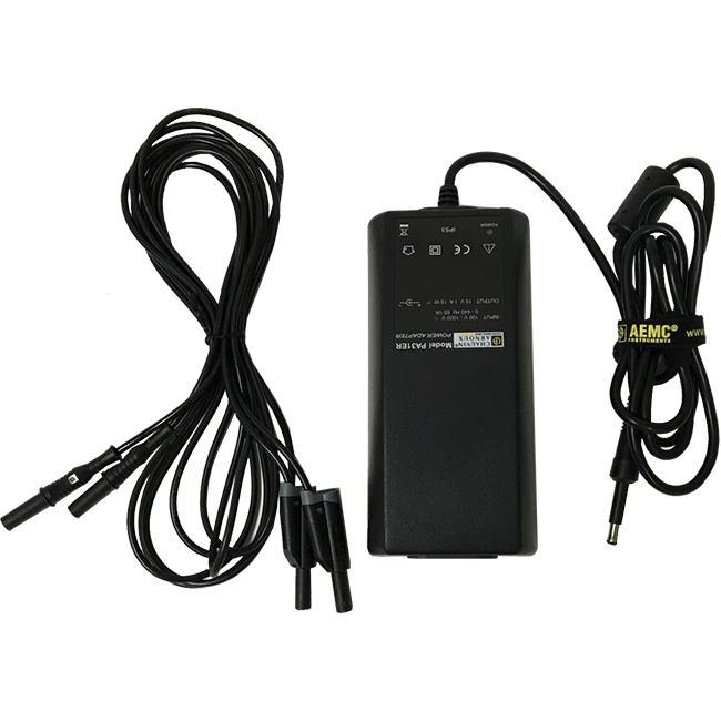 AEMC Instruments Adapter - Line & Phase Power Supply Adapter for Use with Models 8333, 8335 & 8336 # 2140.77
