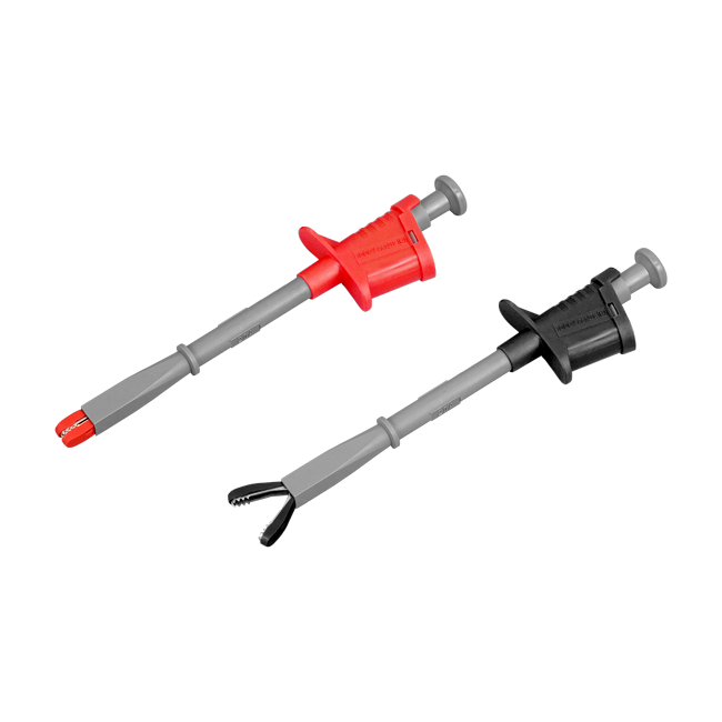 AEMC Instruments Probe - Set of 2, Color-Coded Grip Probes (Red/Black) 1000V CAT III 20A # 2152.26