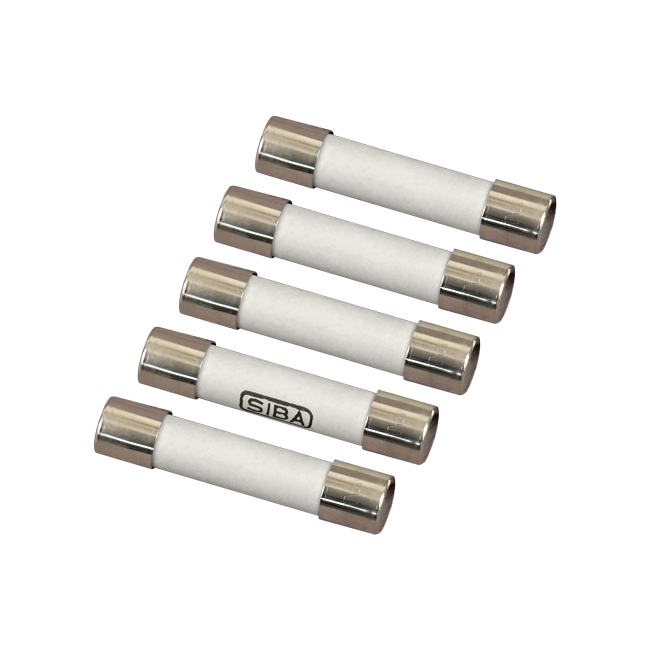AEMC Instruments Fuse - Set of 5, 0.5A, 1000V, HPC, 6x32mm for Model 6527 # 2970.97