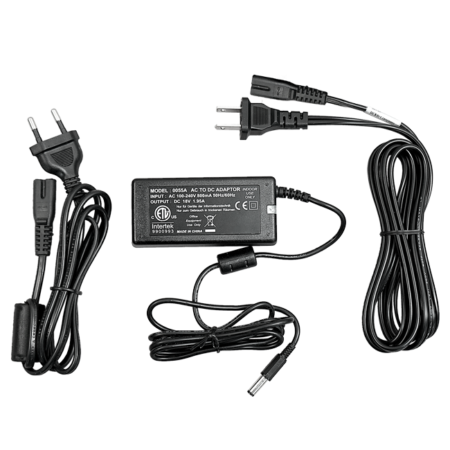 AEMC Instruments Adapter 110/240V and Power Cord 115V US for Ground Tester Models 6470, 6471 and 6472 # 5000.13