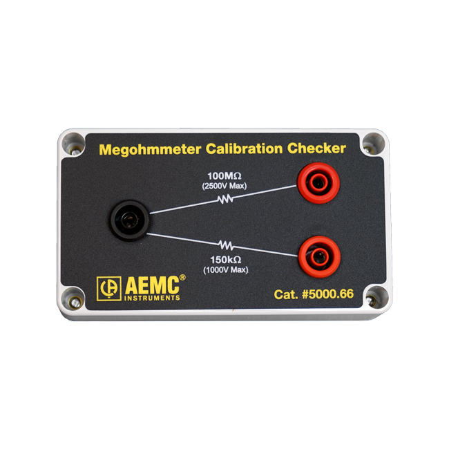 AEMC Instruments Megohmmeter Calibration Checker # 5000.66