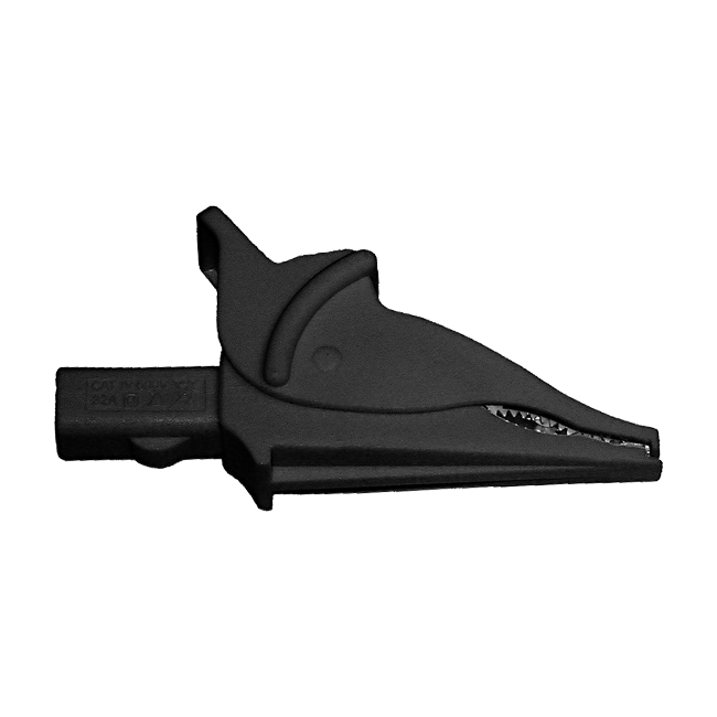AEMC Instruments Clip - Safety Alligator - Black (1000V CAT IV, 15A, UL V2) # 5000.99