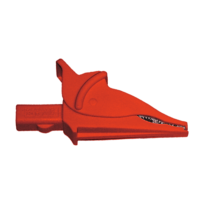 AEMC Instruments Clip - Safety Alligator - Red (1000V CAT IV, 15A, UL V2) # 5100.00
