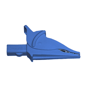 AEMC Instruments Clip - Safety Alligator - Blue (1000V CAT IV, 15A, UL V2) # 5100.04
