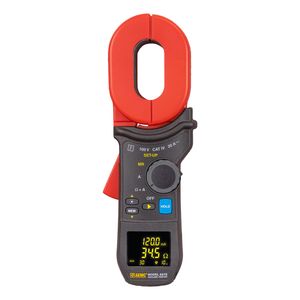 AEMC Instruments Ground Resistance Tester Model 6418 (Clamp-on, Alarm, Memory, Oblong Jaws) # 6418