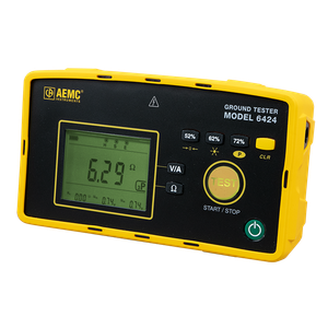 AEMC Instruments Ground Resistance Tester Model 6424 (Digital, 3-Point) # 6424