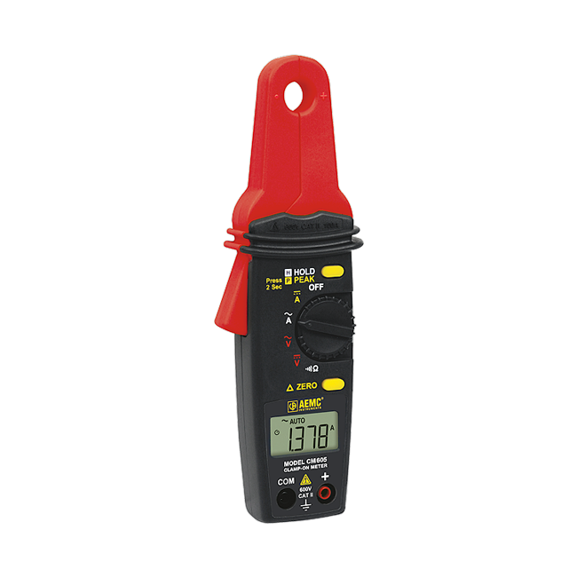 AEMC Instruments Clamp-on Meter Model CM605 (100A AC/DC, Low Current) # CM605