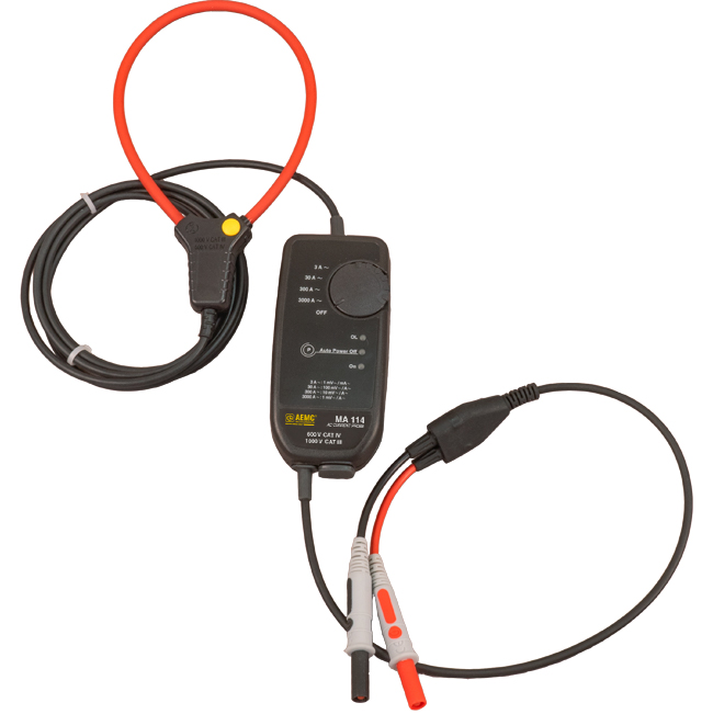 AEMC Instruments MiniFlex 14" Model MA114 (3A/1mV/mA, 30A/100mV/a, 300A/10mV/a, 3000A/1mV/A) # MA114