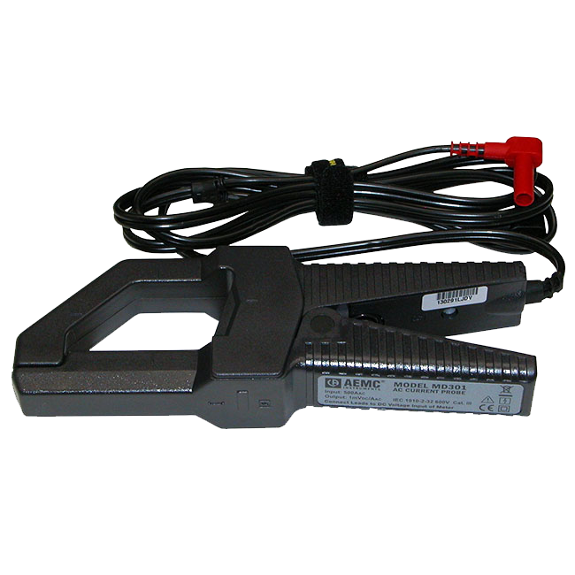 AEMC Instruments AC Current Probe Model MD301 (500A, 1mVDC/Aac, Lead) # MD301