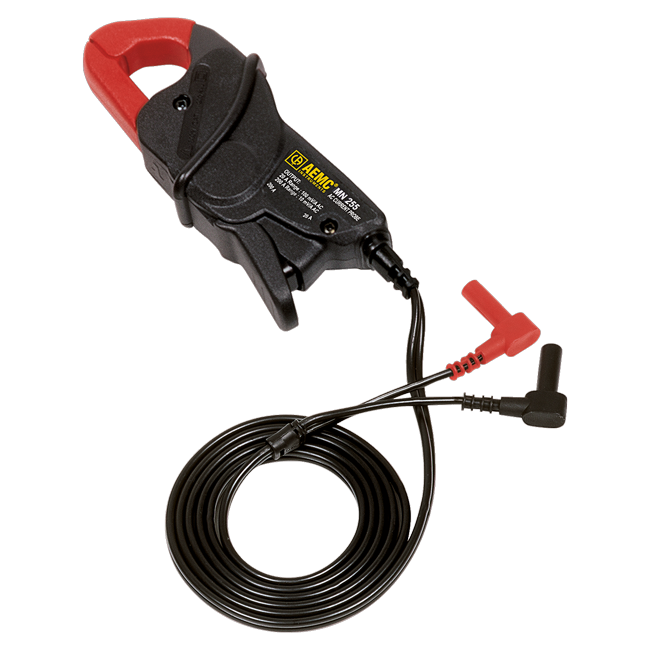 AEMC Instruments AC Current Probe Model MN255 (20A, 100mV/A & 200A, 10mV/a, Lead) - Model MN253 # MN255