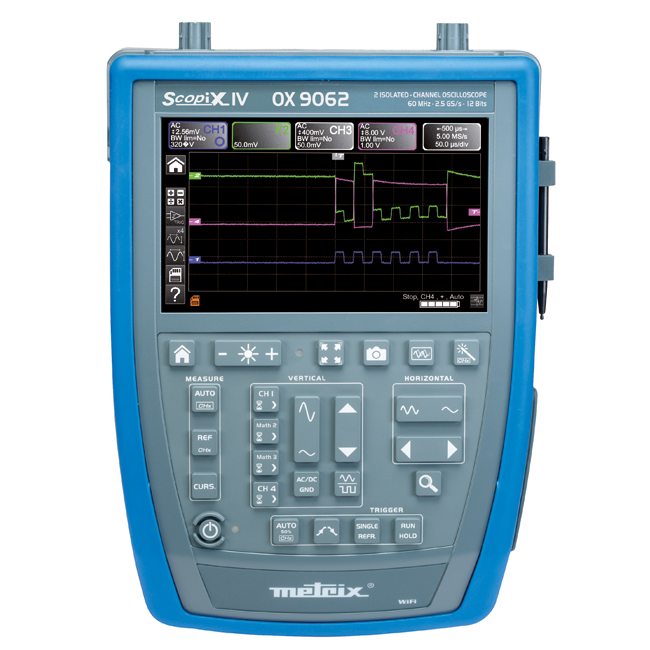 AEMC Instruments Hand-held Oscilloscope Model OX 9062 IV (2-Channel, 60 MHz) # OX 9062 IV 60MHz