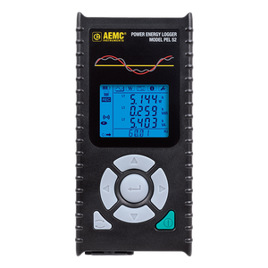 AEMC Instruments Power & Energy Logger Model PEL 52 (W/LCD, No Sensors, Dataview Software) for Sale in Usa Only # PEL 52 - w/o sensors