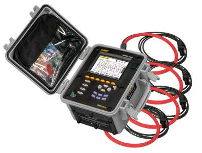 AEMC Instruments PowerPad (AmpFlex- III Model 8436 w/4 196A-24-BK Waterproof IP67) # 2136.44