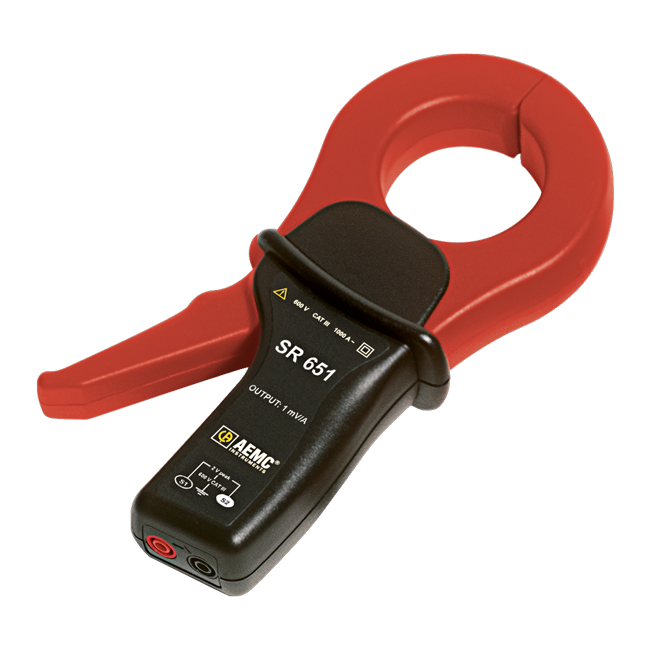 AEMC Instruments AC Current Probe Model SR651 (1000A, 1mV/a, Jack) # SR651