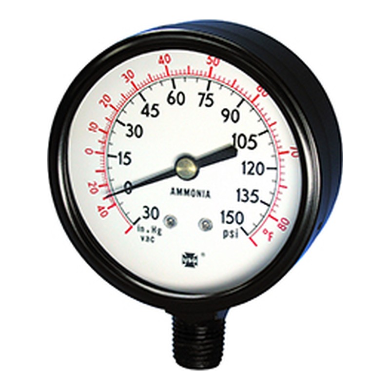 Ametek U.S. Gauge Model 1706 Ammonia Refrigerant Gauge # 1706